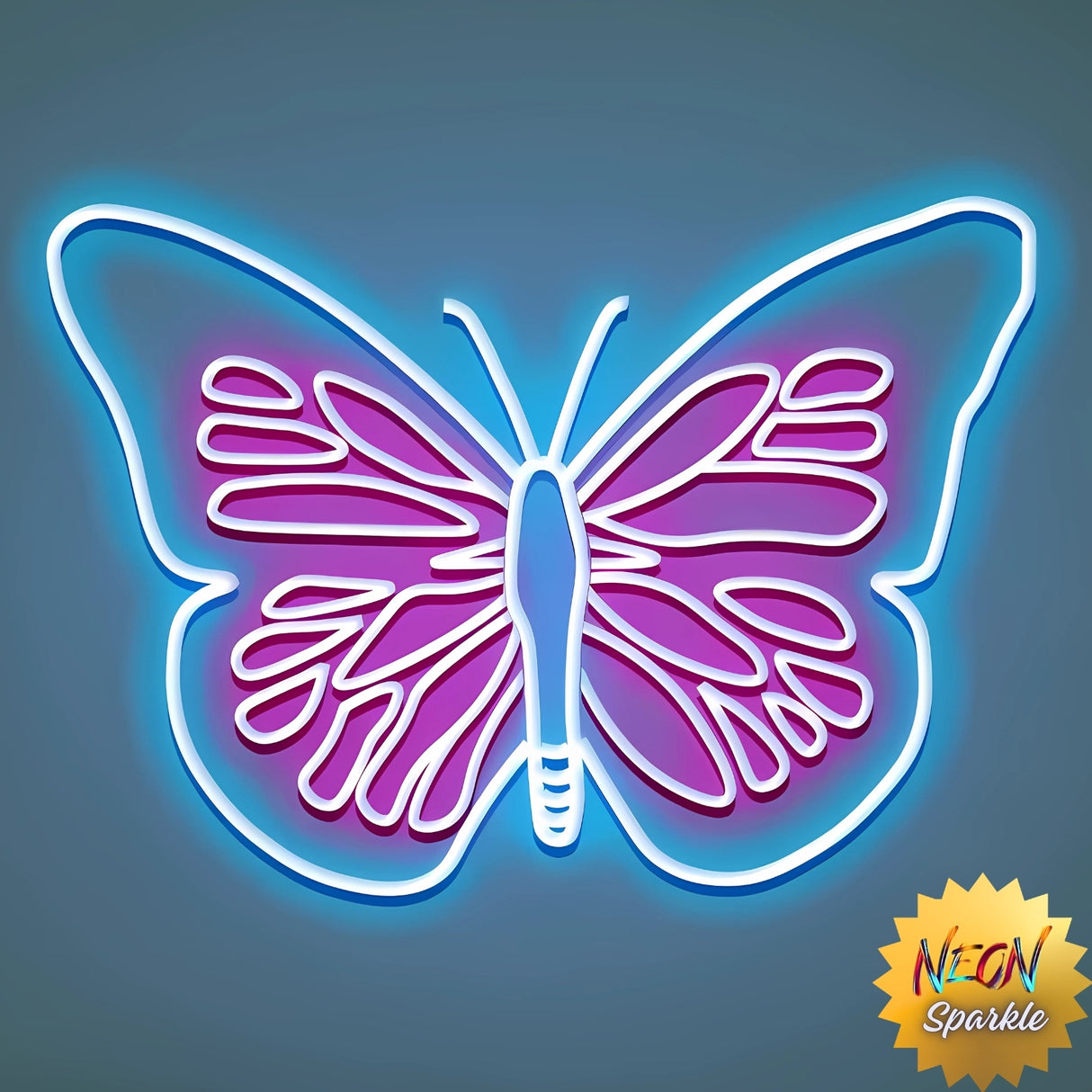 Butterfly Neon Sign - LED Wall Light Aesthetic Decor by Neon Sparkle