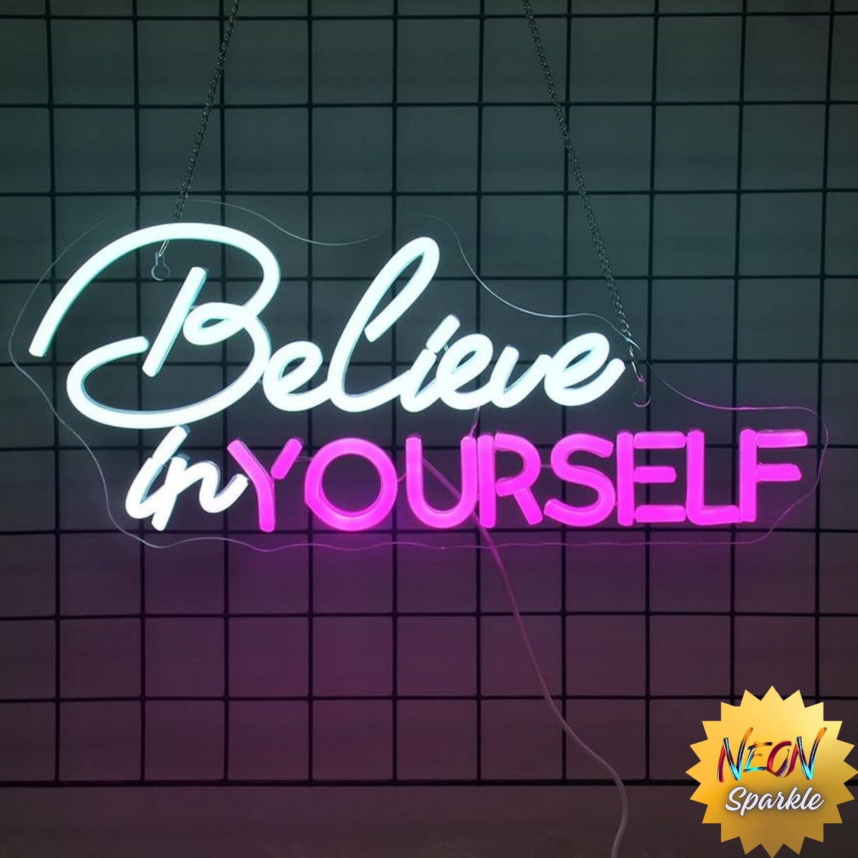 Believe in Yourself Neon Light - LED Wall Sign by Neon Sparkle