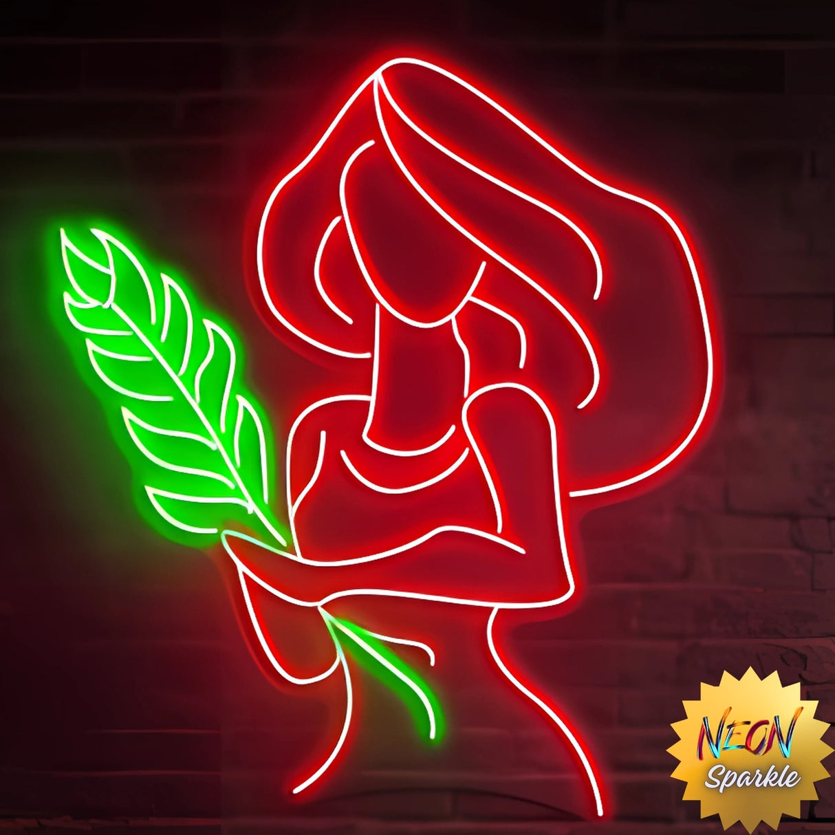 Virgo Neon Sign - Zodiac LED Wall Light by Neon Sparkle