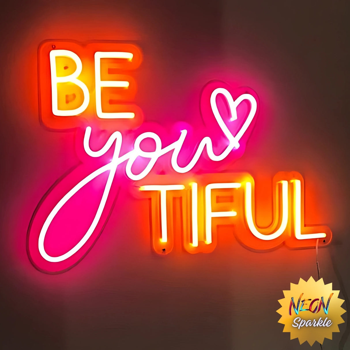 Beautiful Neon Sign - Aesthetic LED Wall Light by Neon Sparkle
