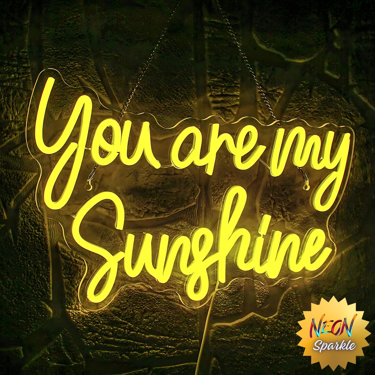 You Are My Sunshine Neon Sign - LED Wall Light by Neon Sparkle