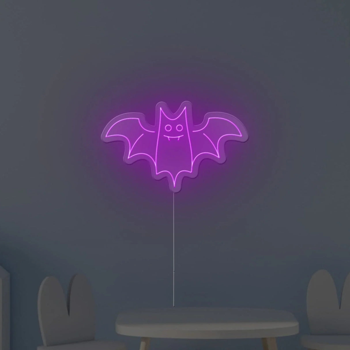 Bat Neon Sign