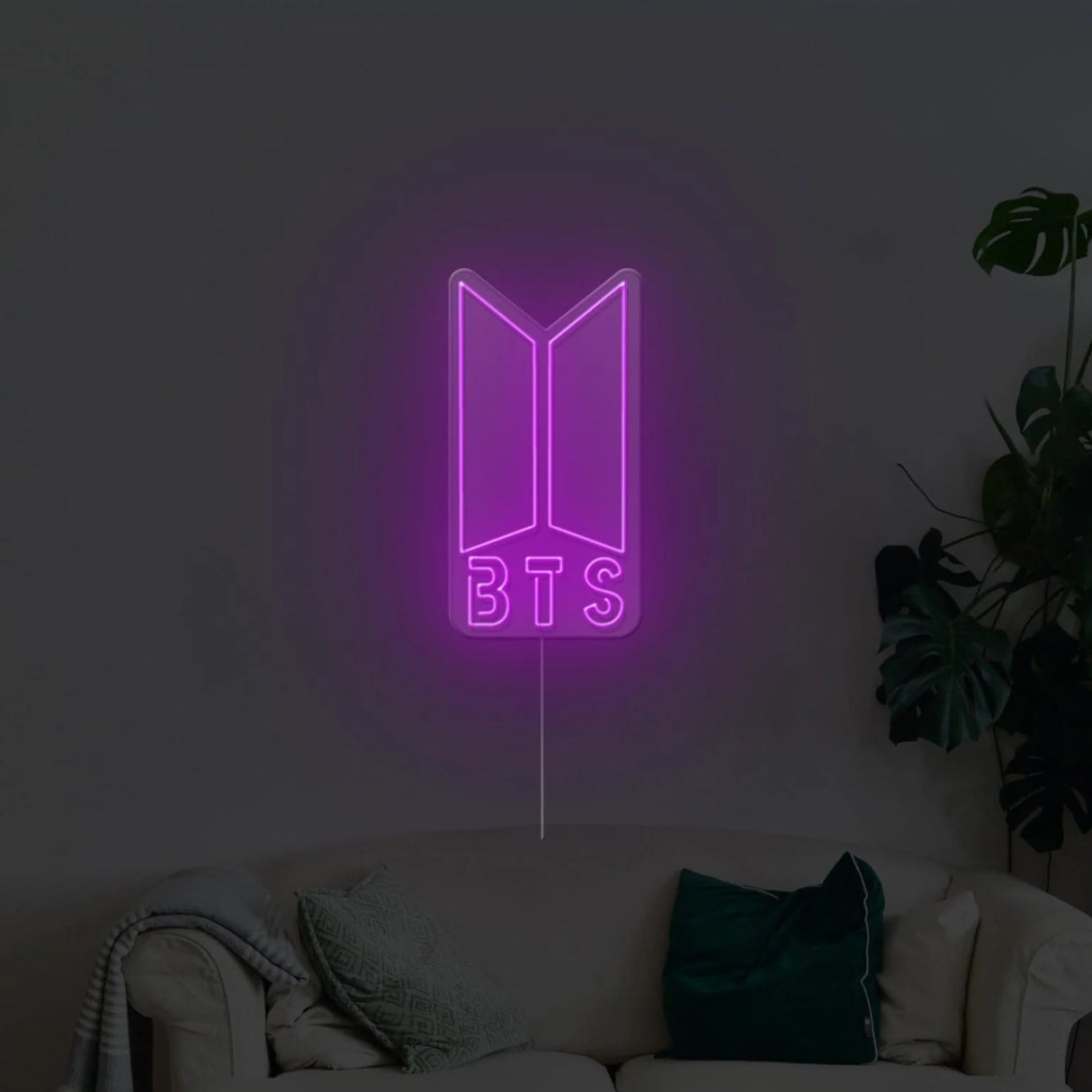 BTS Neon Sign