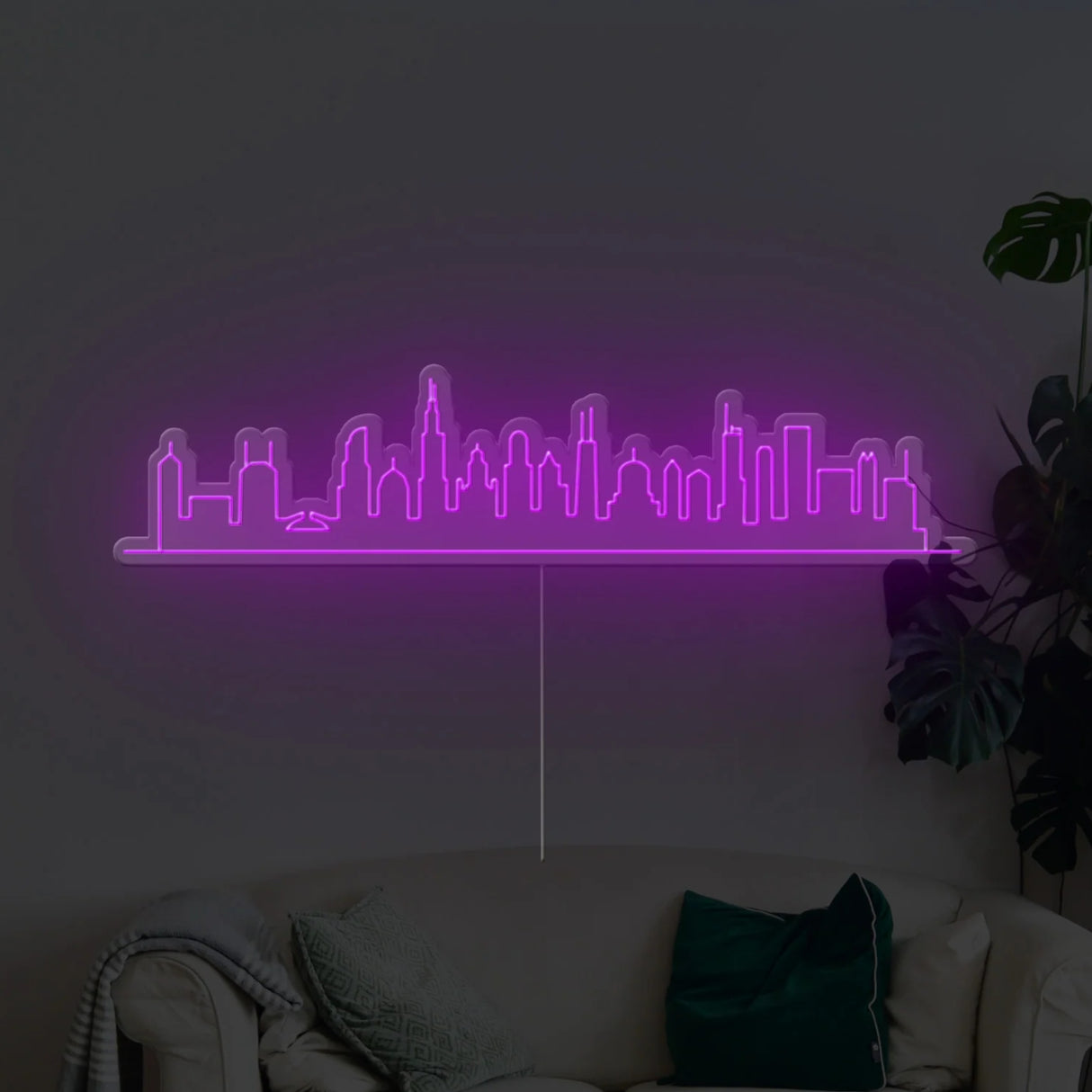 Skyline Neon Sign