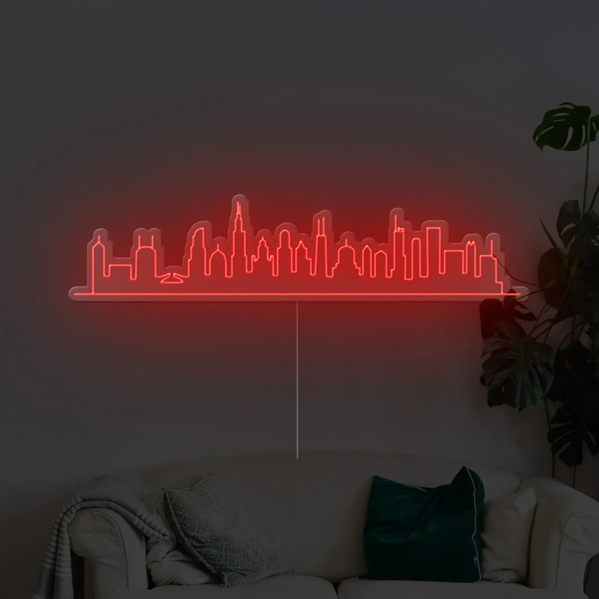 Skyline Neon Sign