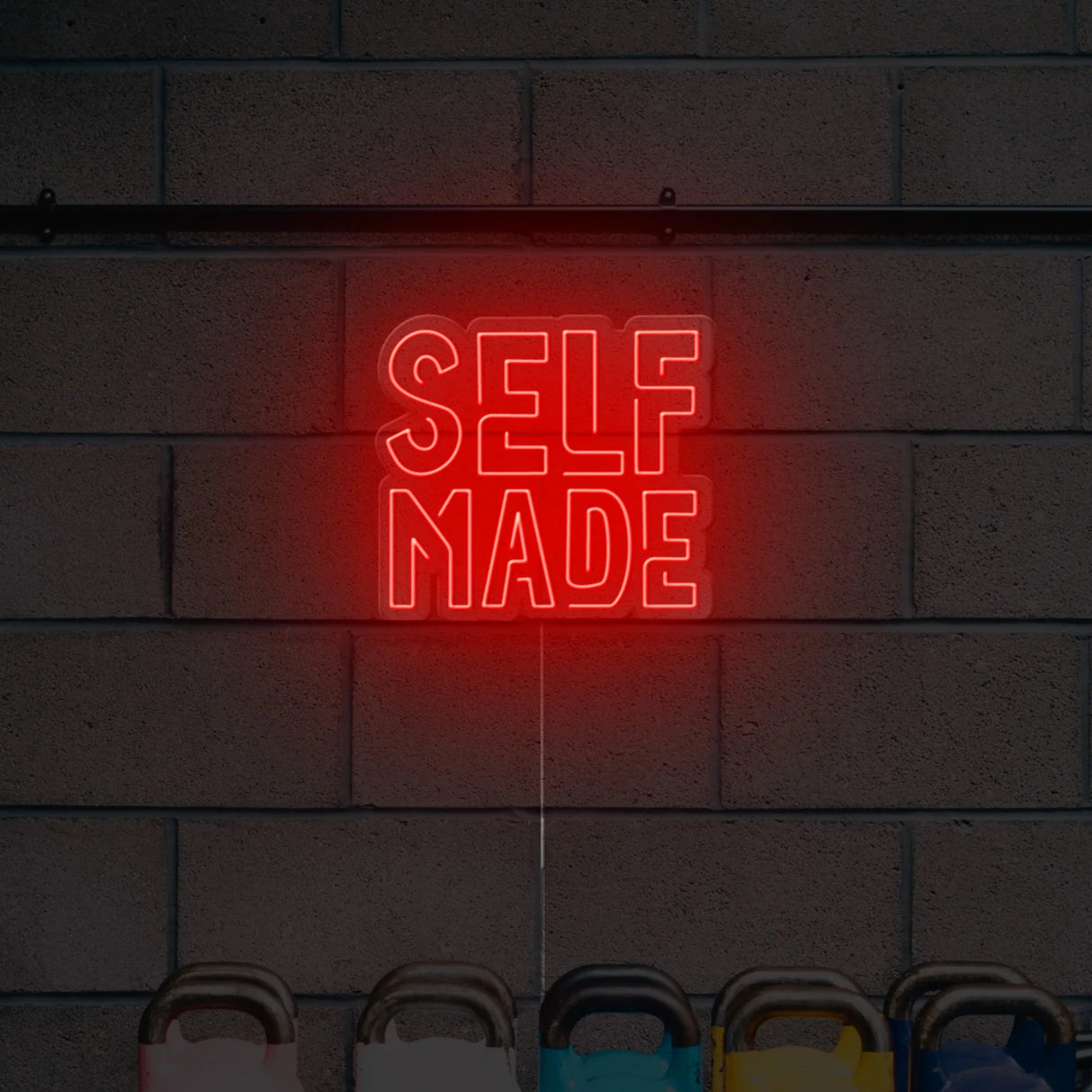Self Made Neon Sign
