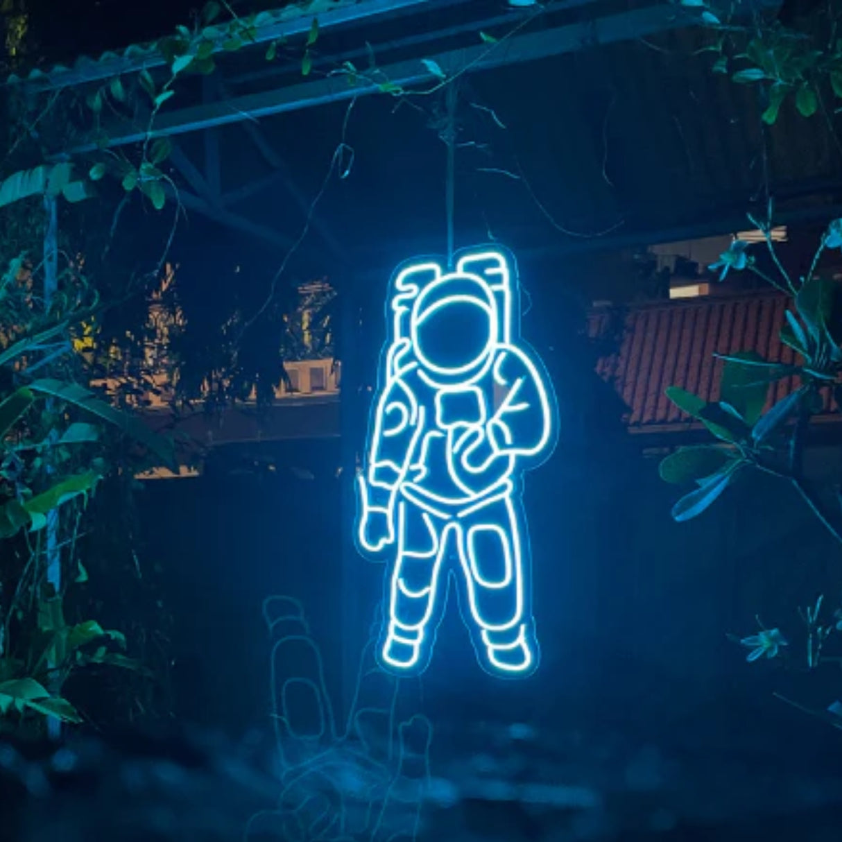 Astronaut Neon Sign