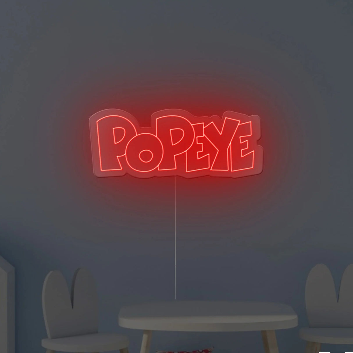 Popeye Neon Sign
