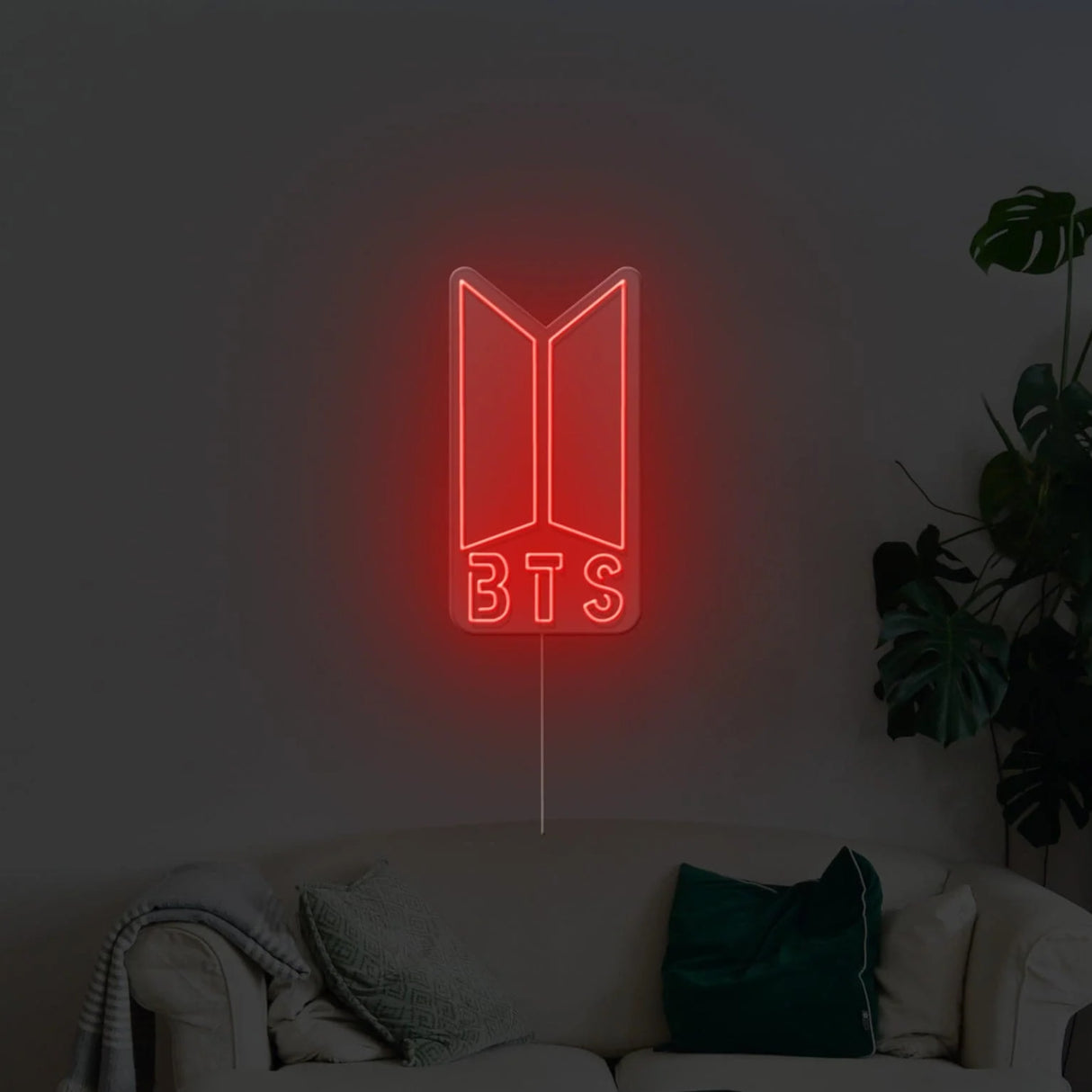 BTS Neon Sign