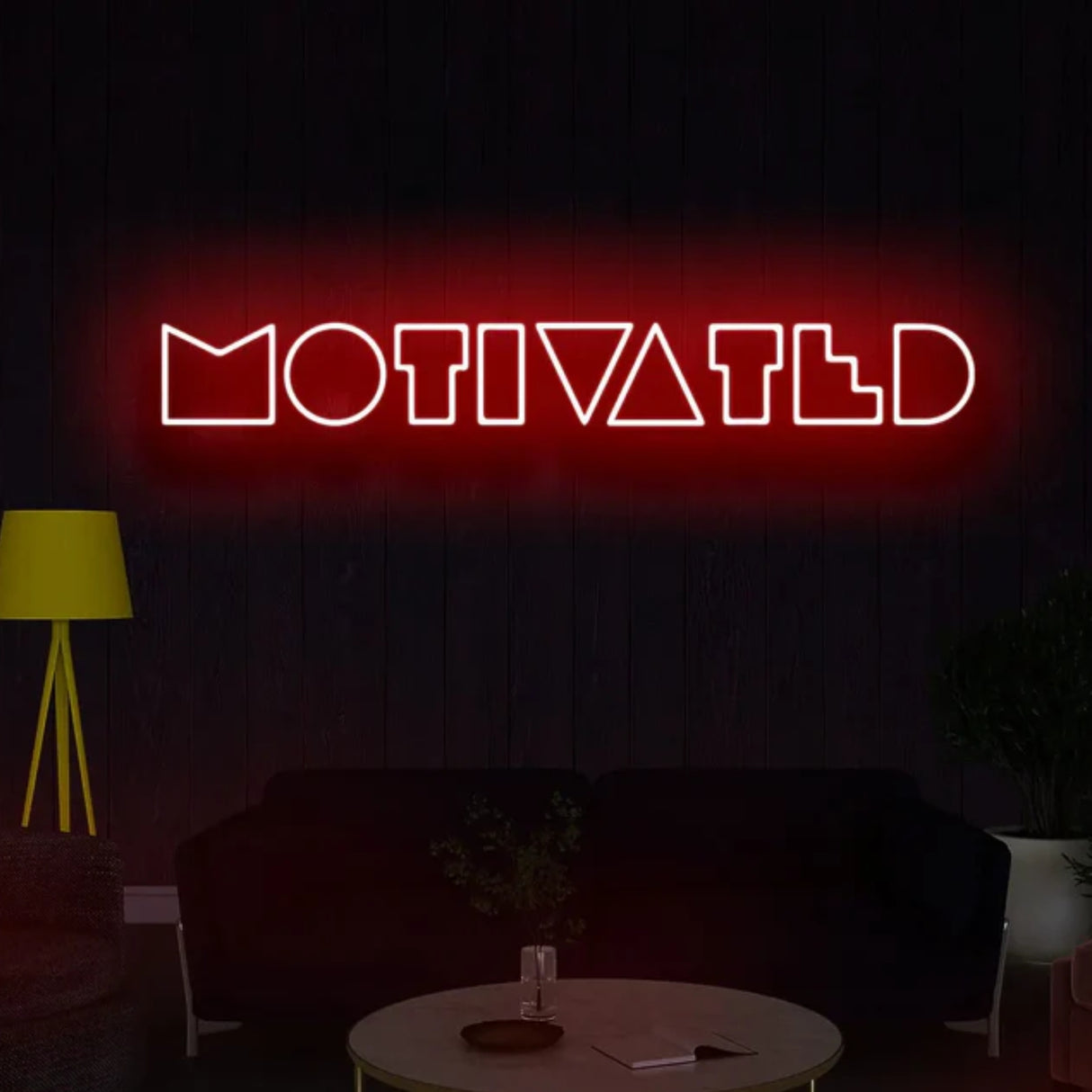 Motivated Neon Sign - Neon Lights