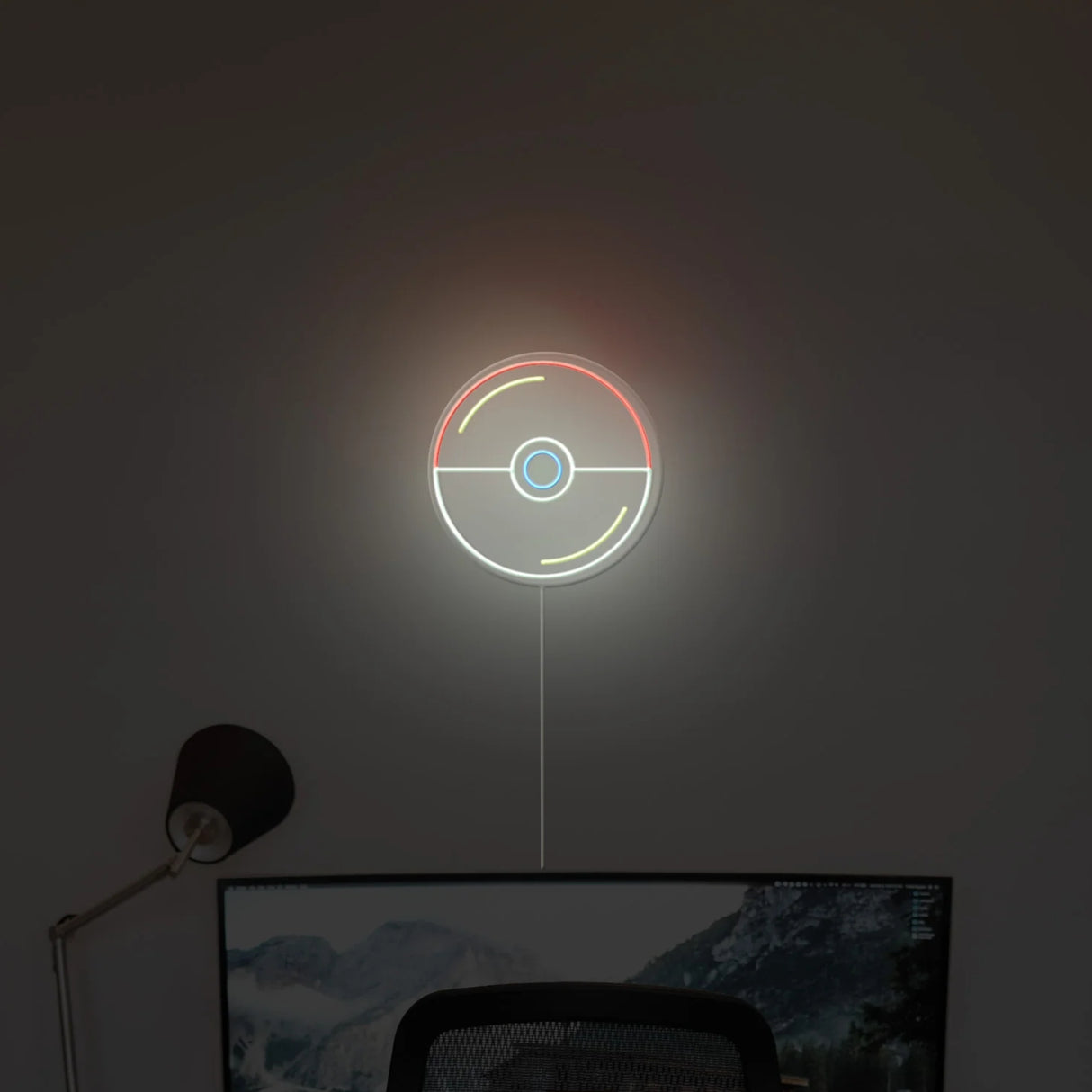 Pokeball Neon Sign