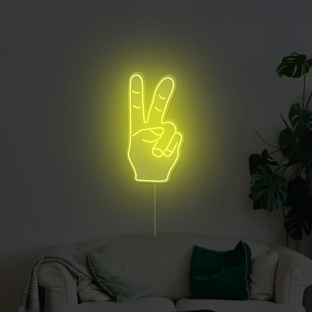 Peace Neon Sign