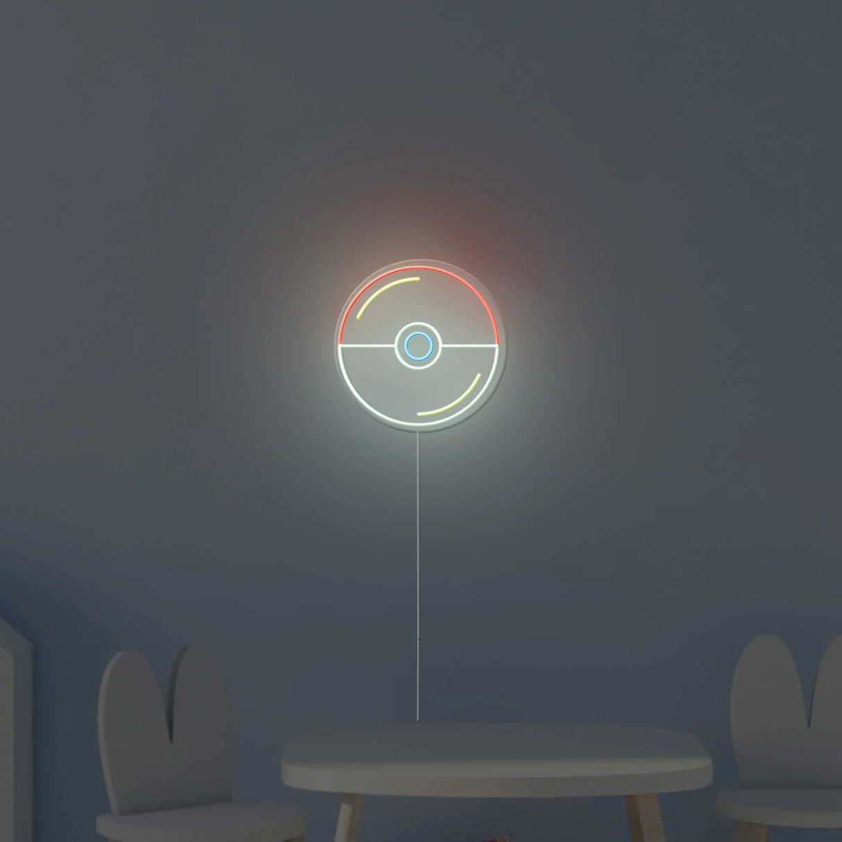 Pokeball Neon Sign