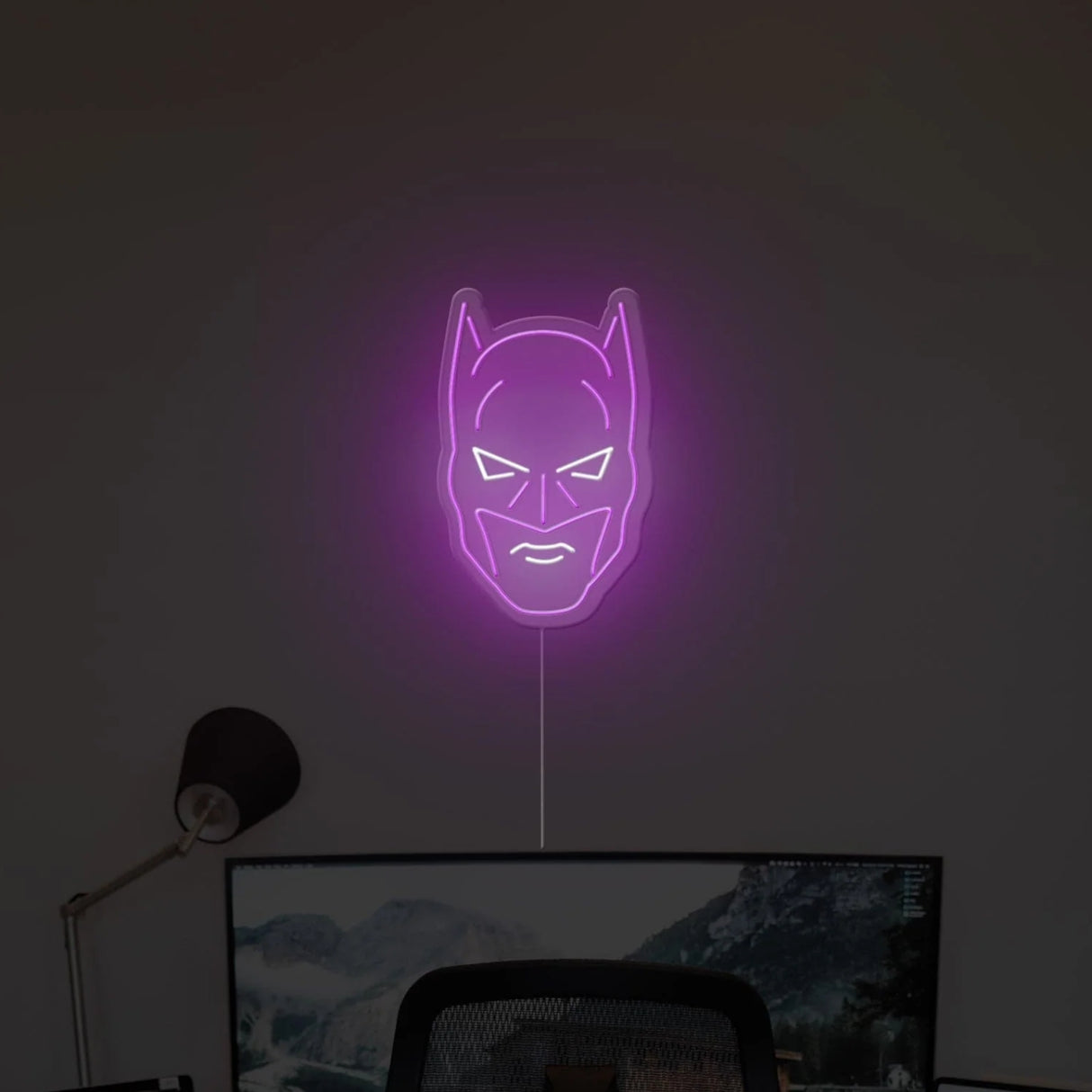 Batman Mask Neon Sign