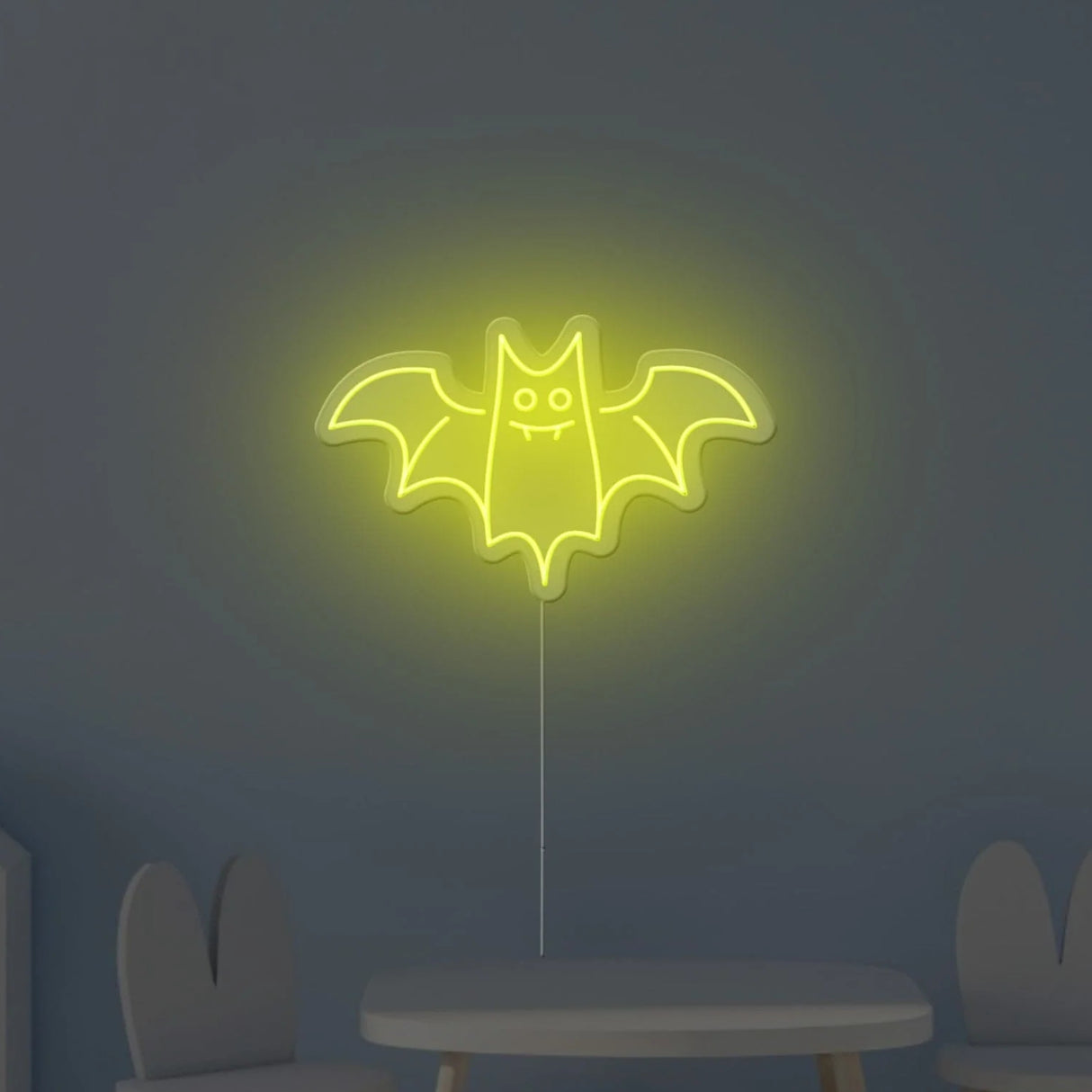 Bat Neon Sign