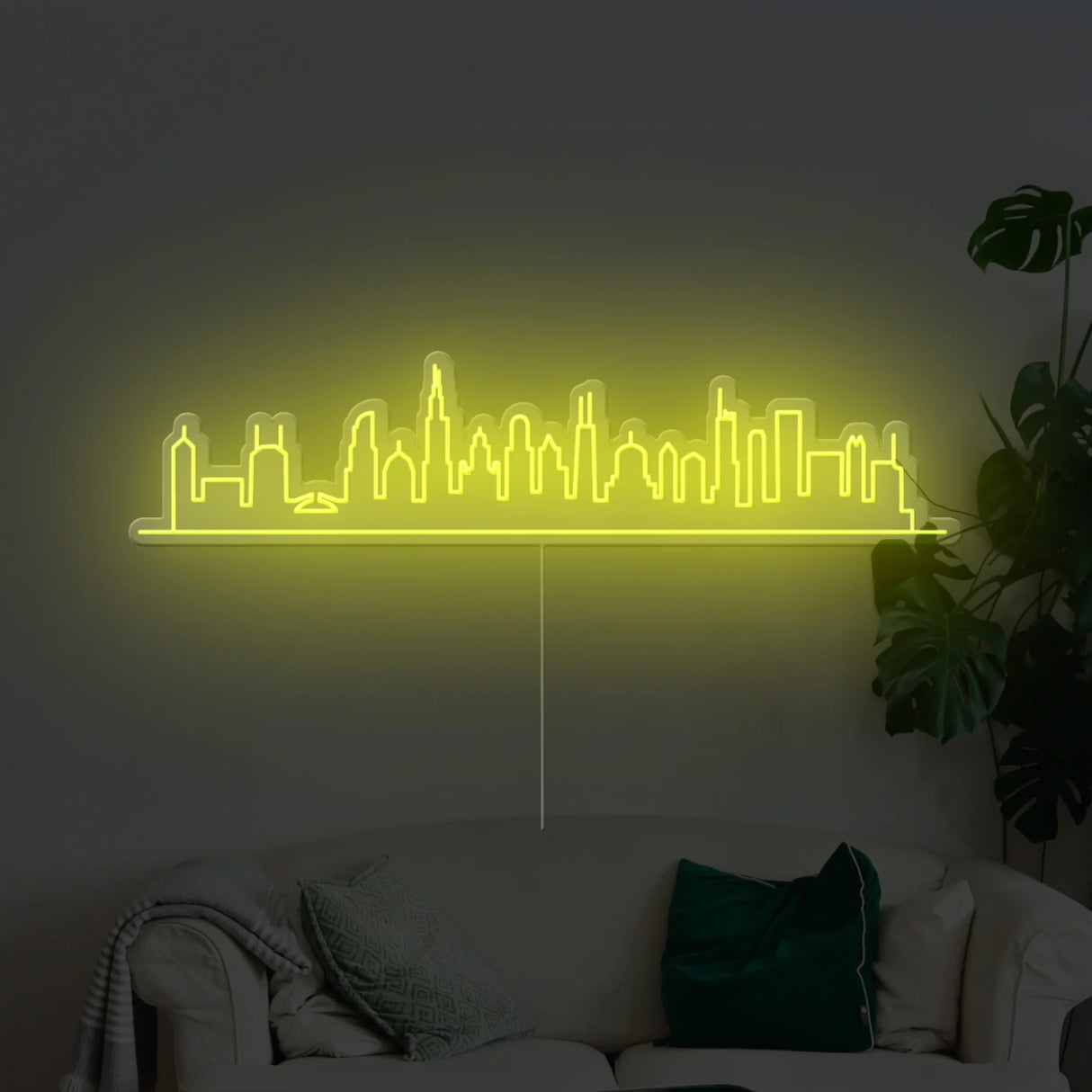 Skyline Neon Sign