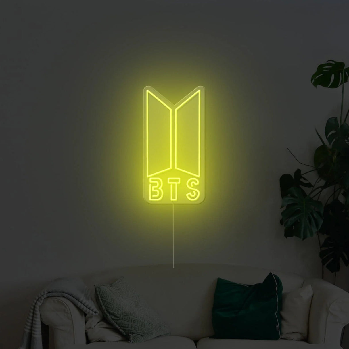 BTS Neon Sign
