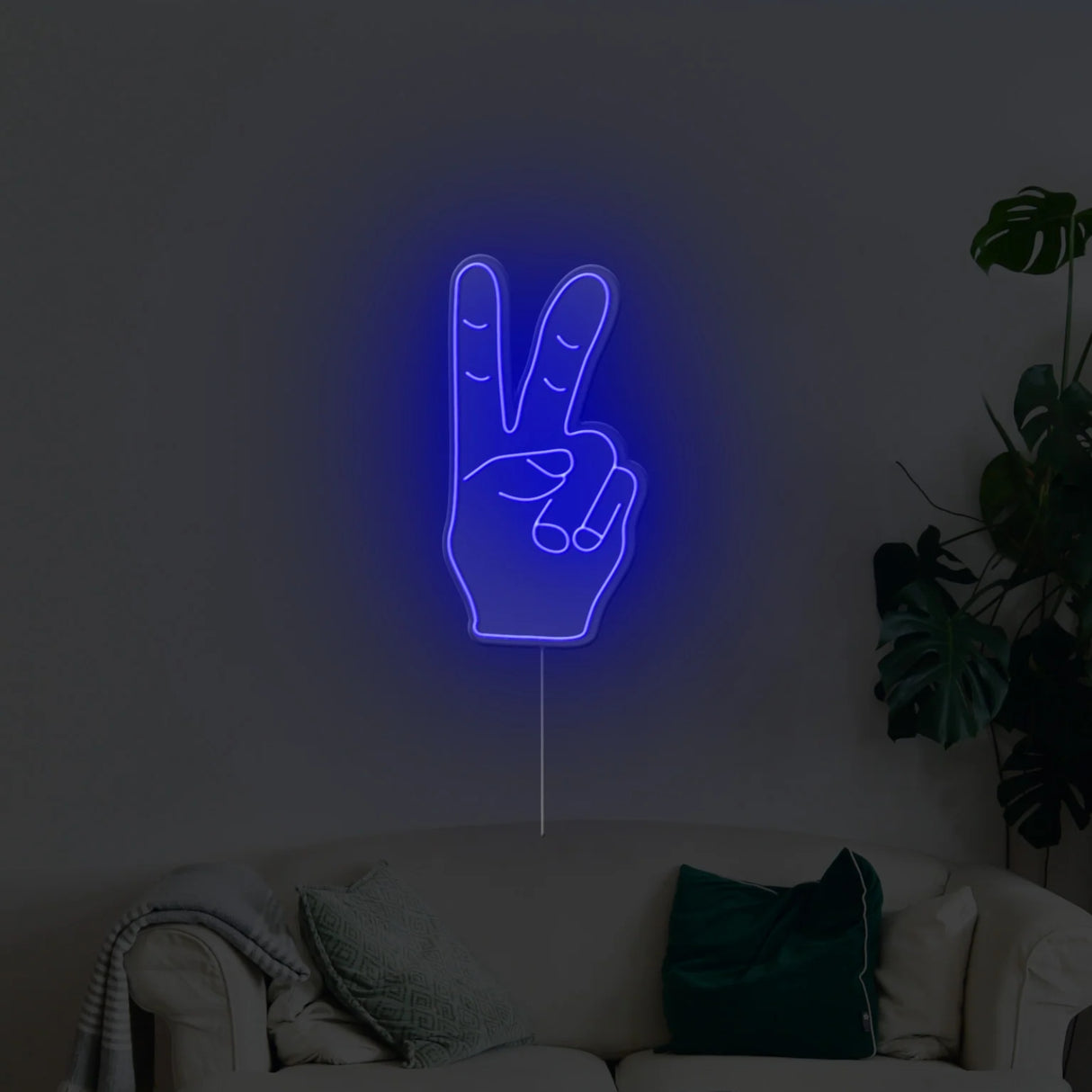 Peace Neon Sign