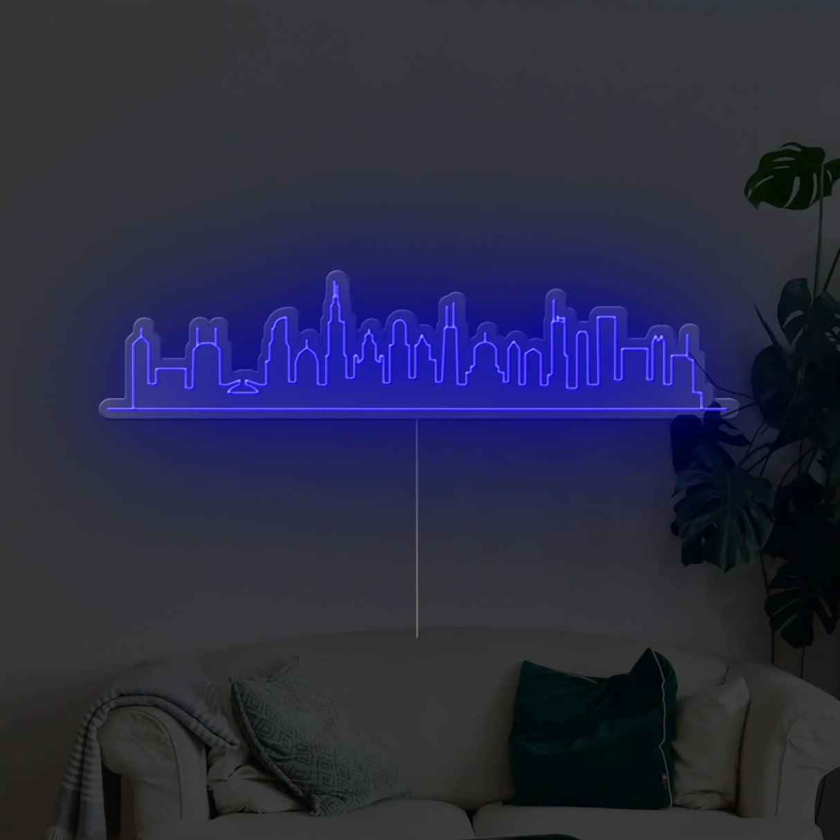 Skyline Neon Sign