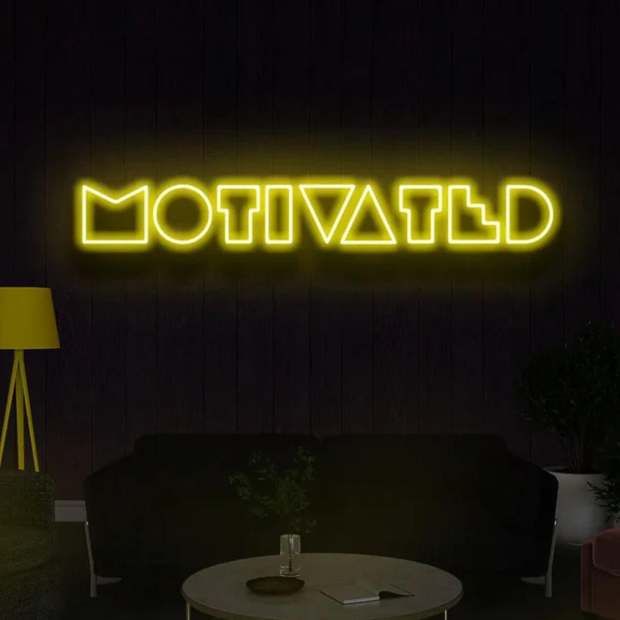 Motivated Neon Sign - Neon Lights