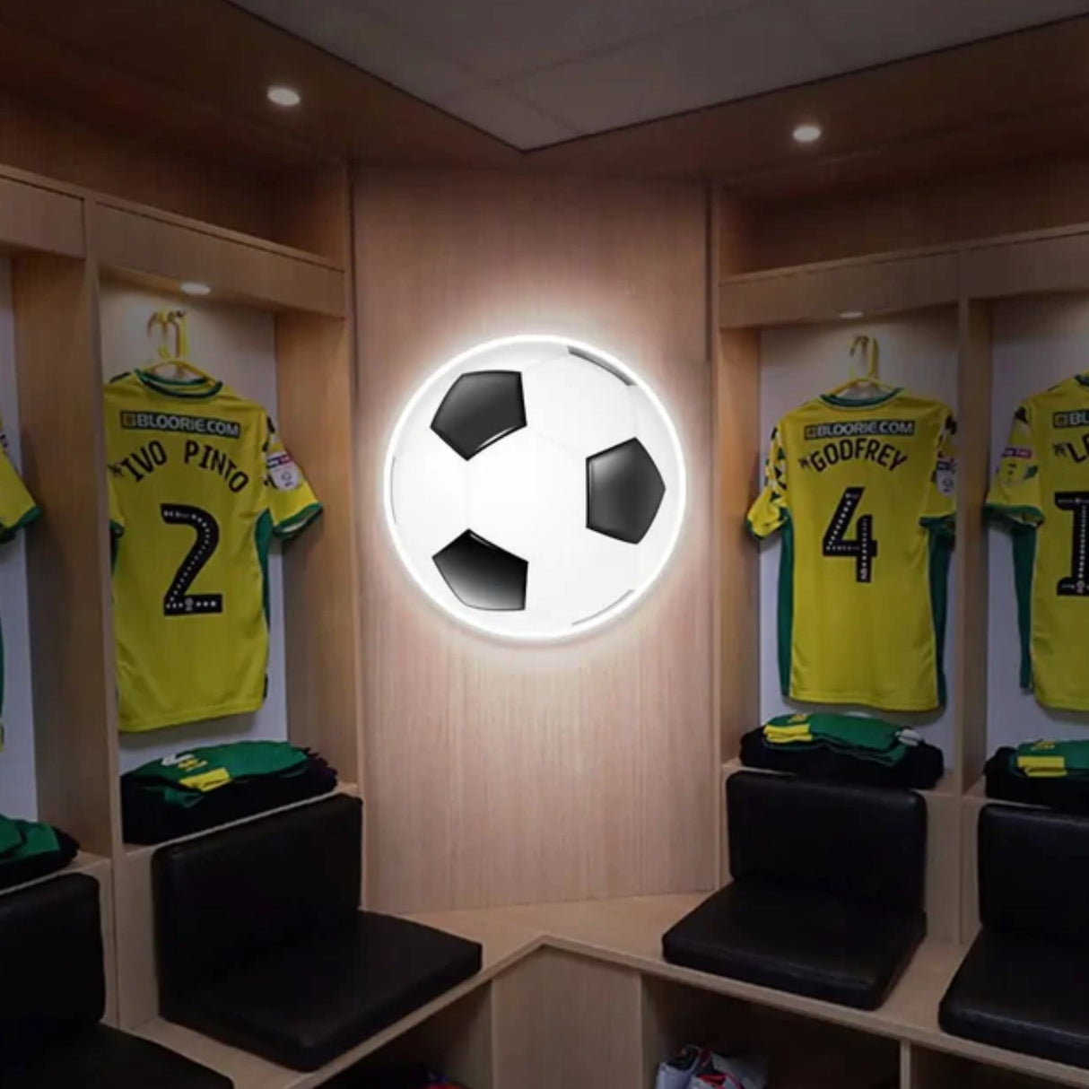 Football UV LED Neon Sign Light Up Your Love for the Game!