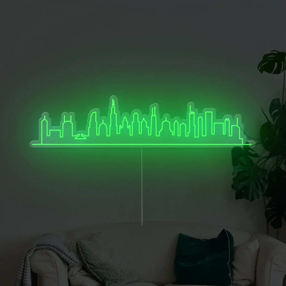 Skyline Neon Sign
