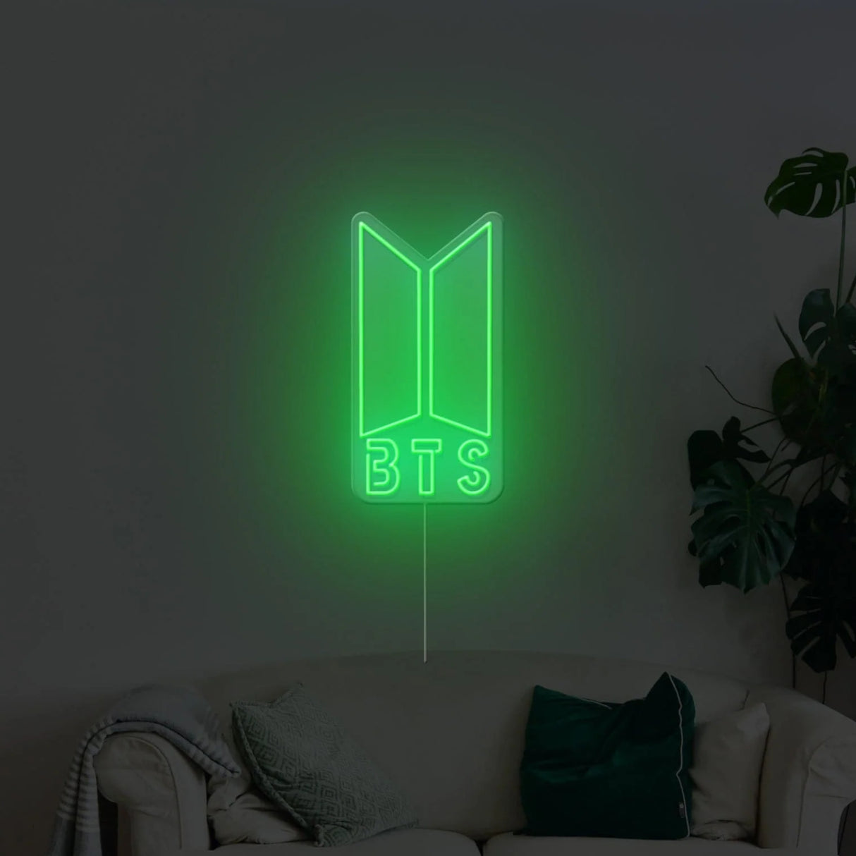 BTS Neon Sign