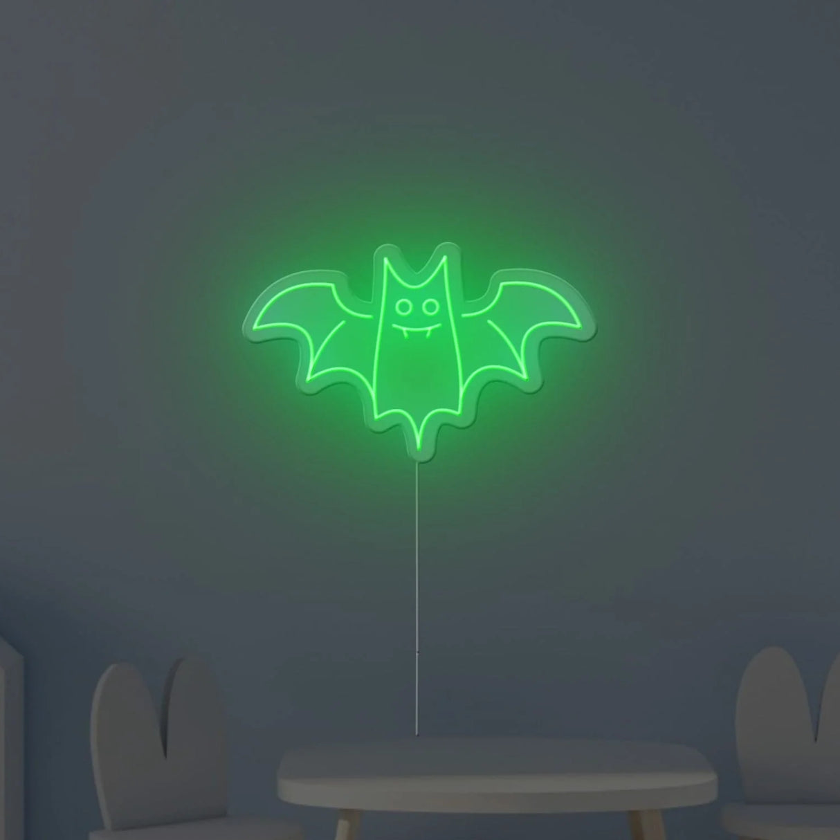 Bat Neon Sign