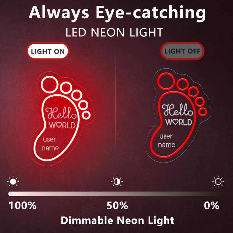 Personalized Nursery Wall Decor - Newborn Gift for Mom, Gender Reveal & Kids Room Decoration