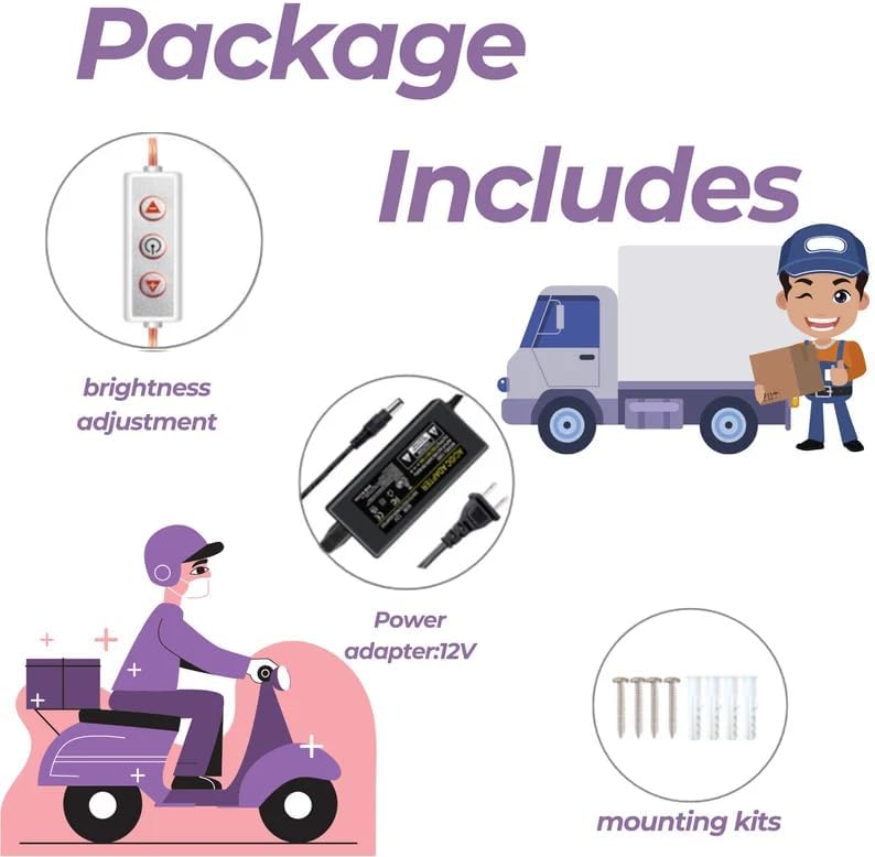 Neon Signs, Personalized Name LED Sign for Garge Decor, Customizable Neon Signs