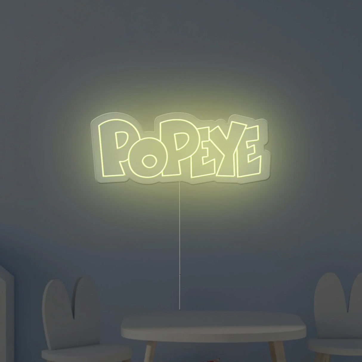 Popeye Neon Sign