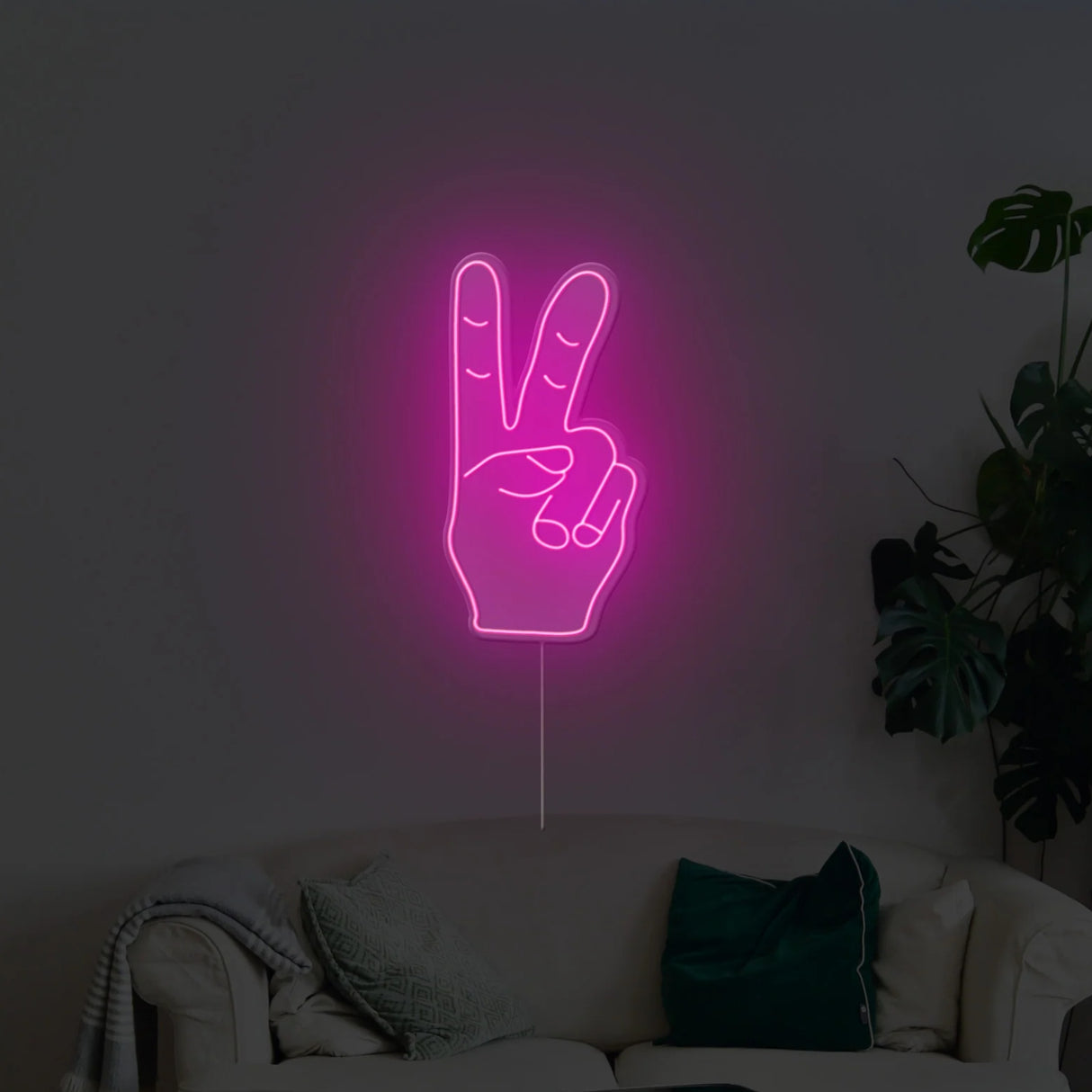 Peace Neon Sign