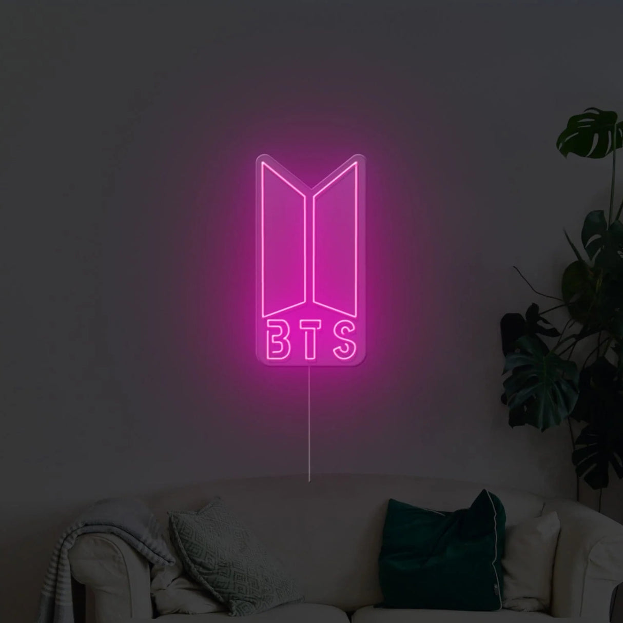 BTS Neon Sign