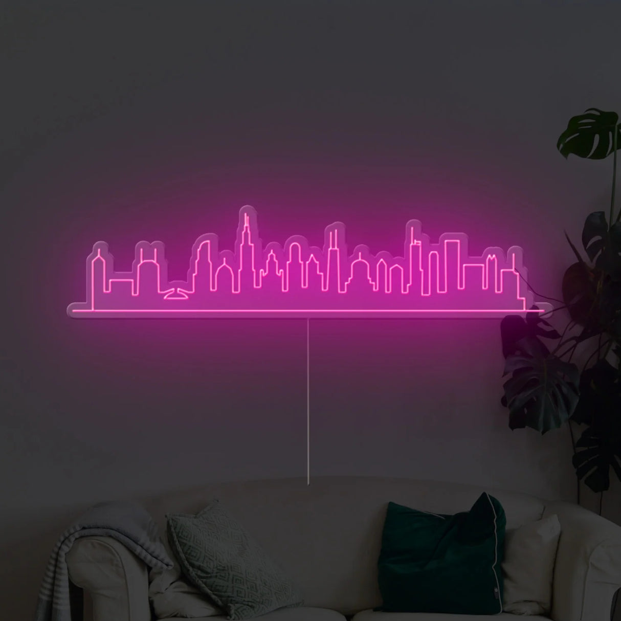 Skyline Neon Sign