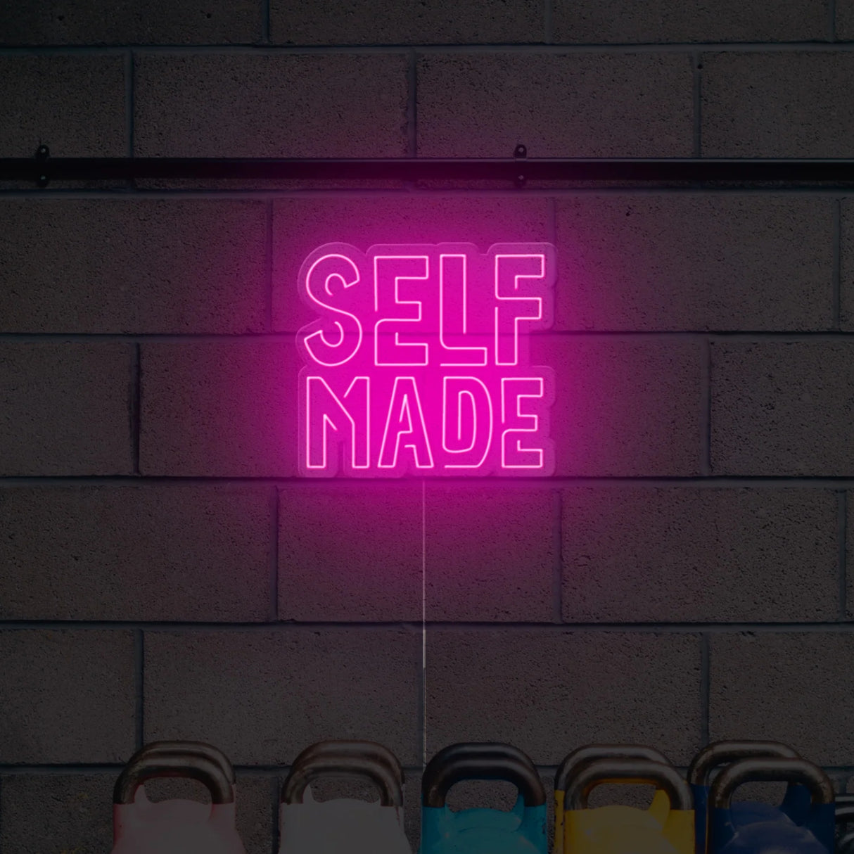 Self Made Neon Sign