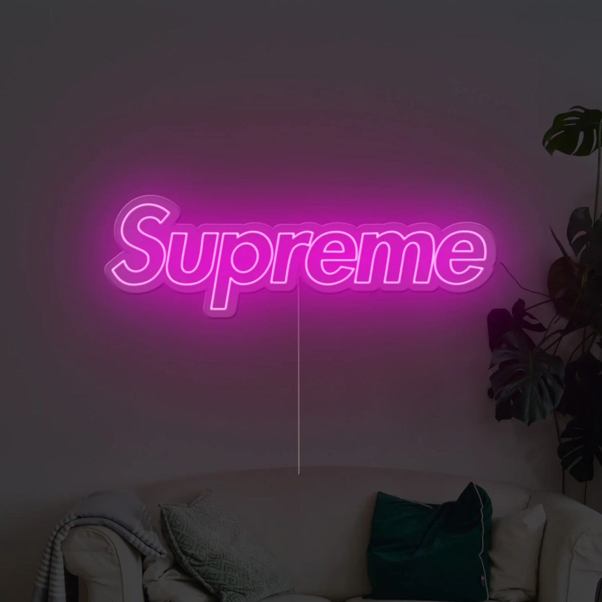 Supreme Neon Sign