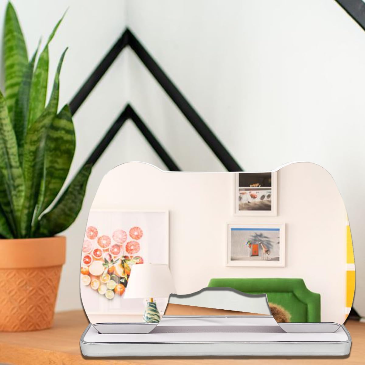 Game Neon Sign Mirror, Powered by USB (10.24X6.8 inch), Game Controller Neon Sign for Gamers