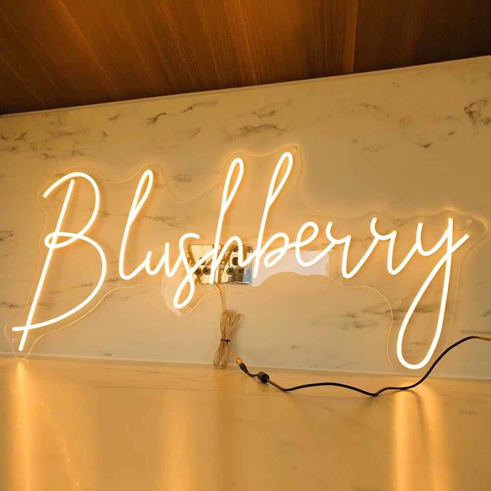 Custom Neon Signs for business logo, Handmade Personalised Neon Sign Customizable for Wall Decor/Bedroom/Birthday Gift/Weddings Events