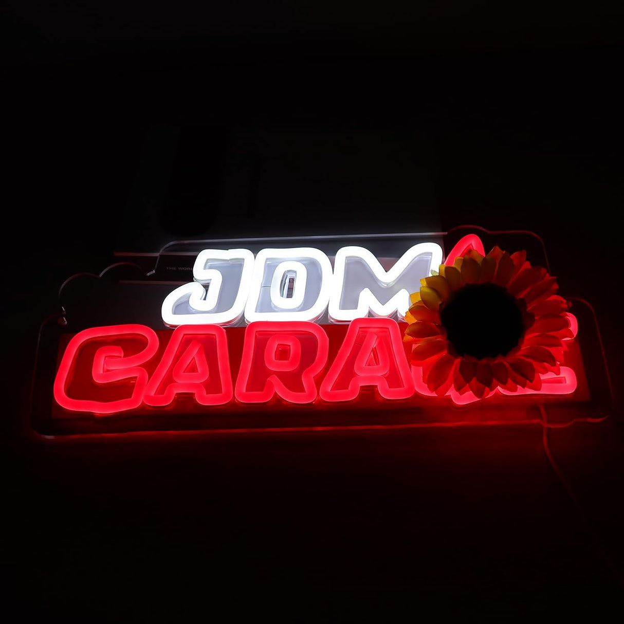 J.D.M Garage Neon Signs for Wall Decor Garage Neon Lights