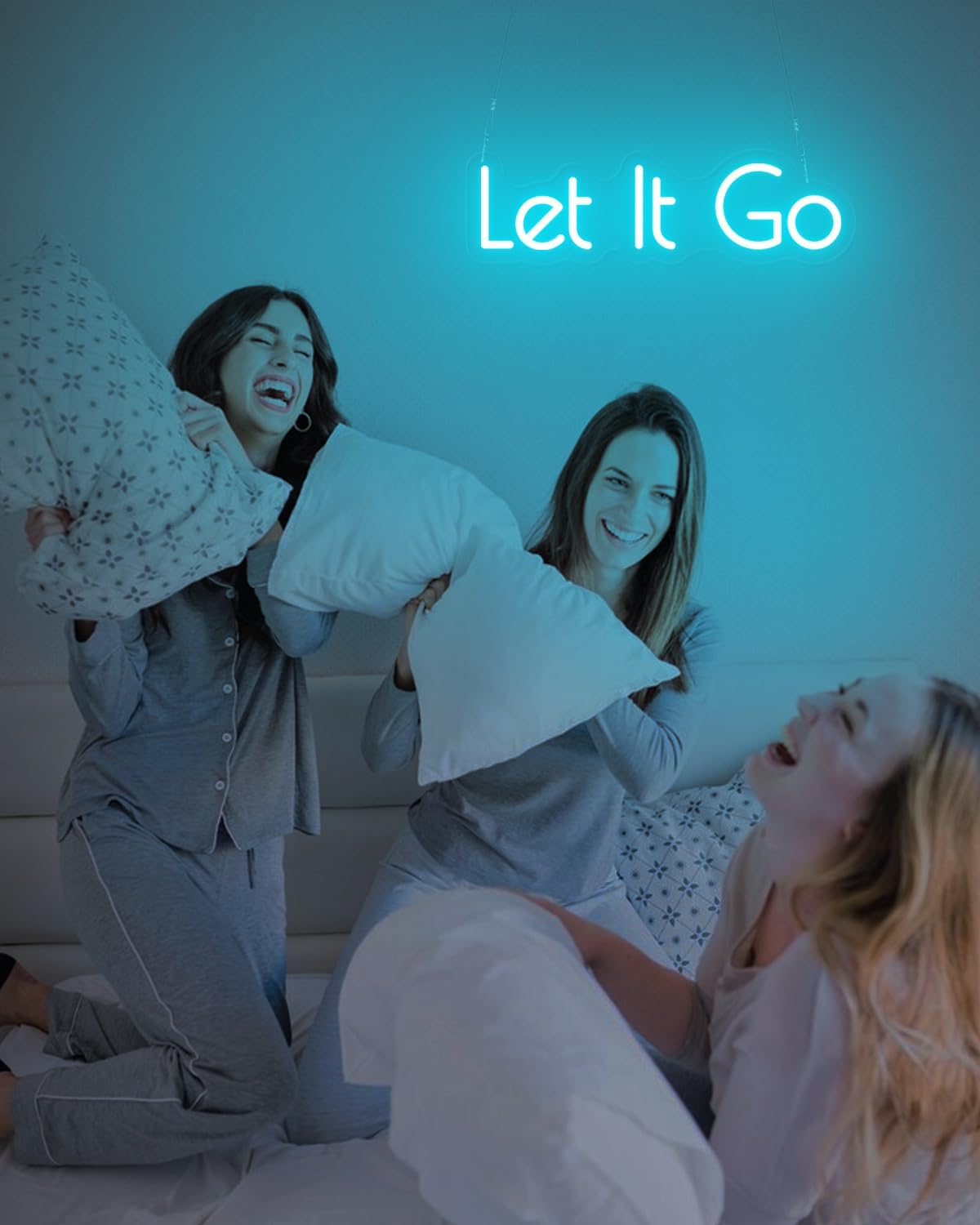 Let it Go Neon Sign for Party Wall Decor LED Sign, USB Powered