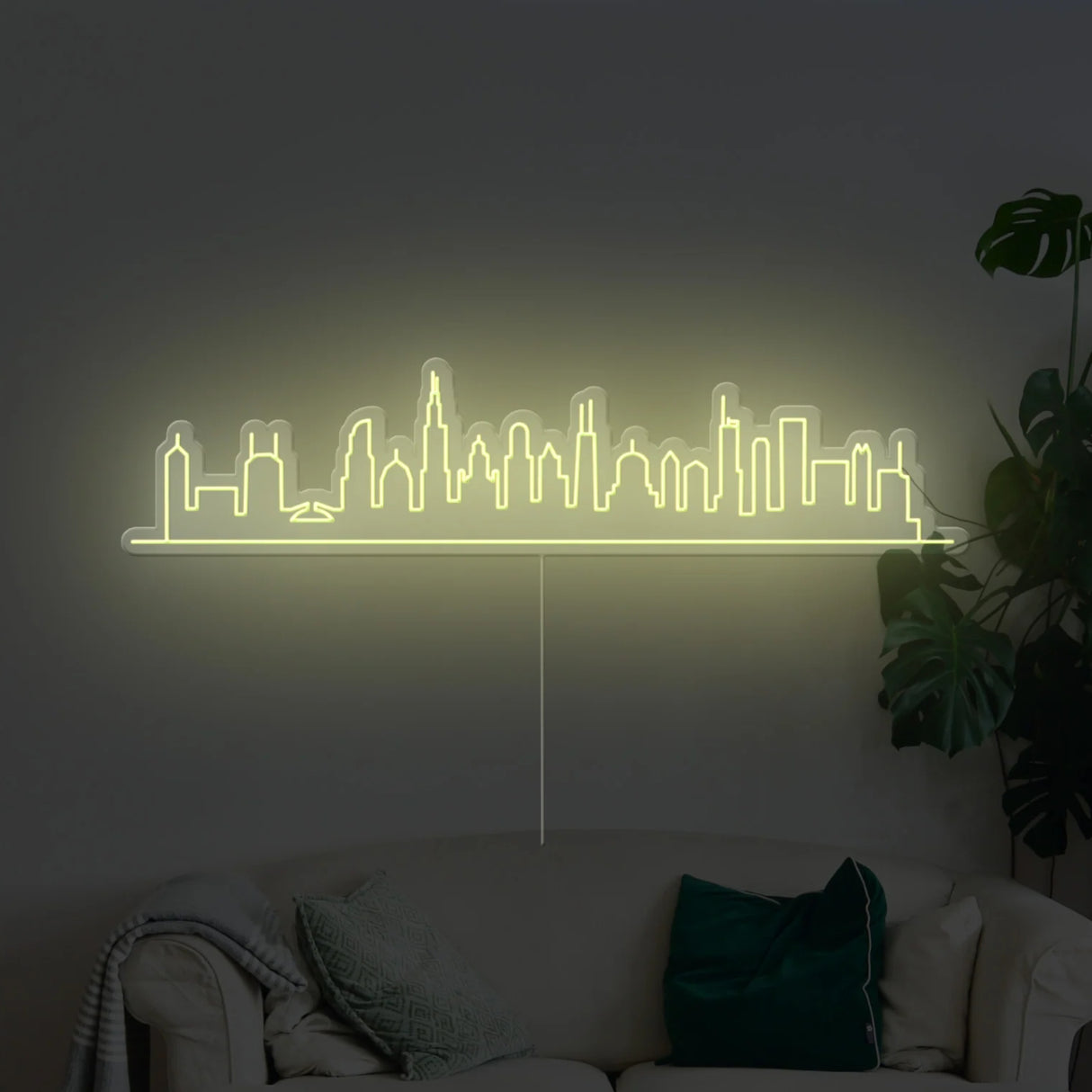 Skyline Neon Sign