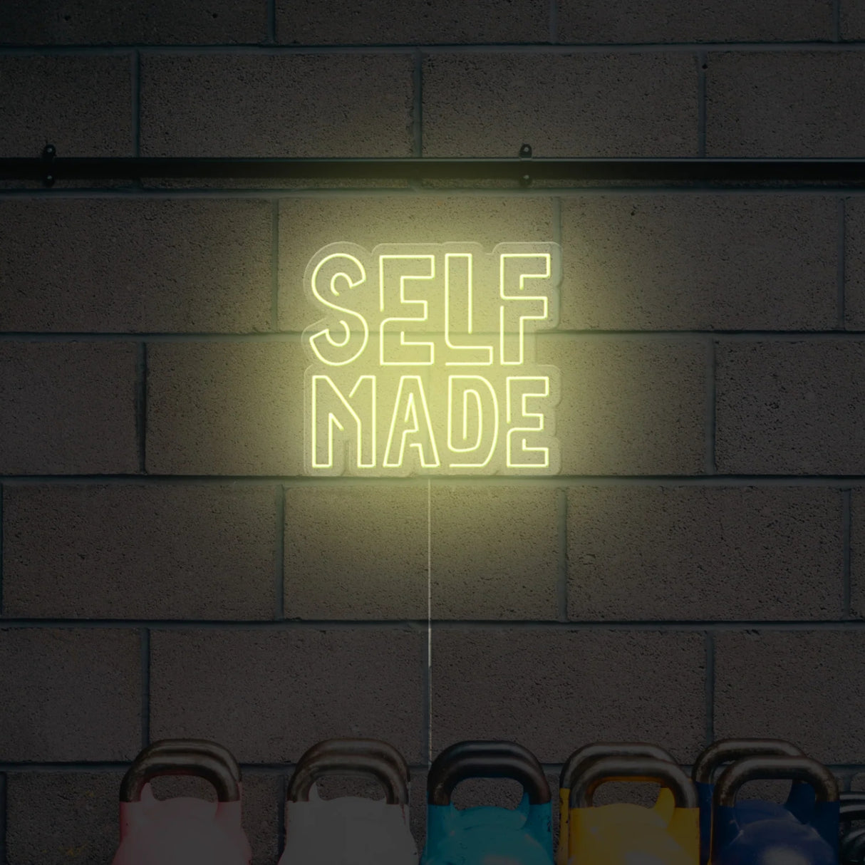 Self Made Neon Sign