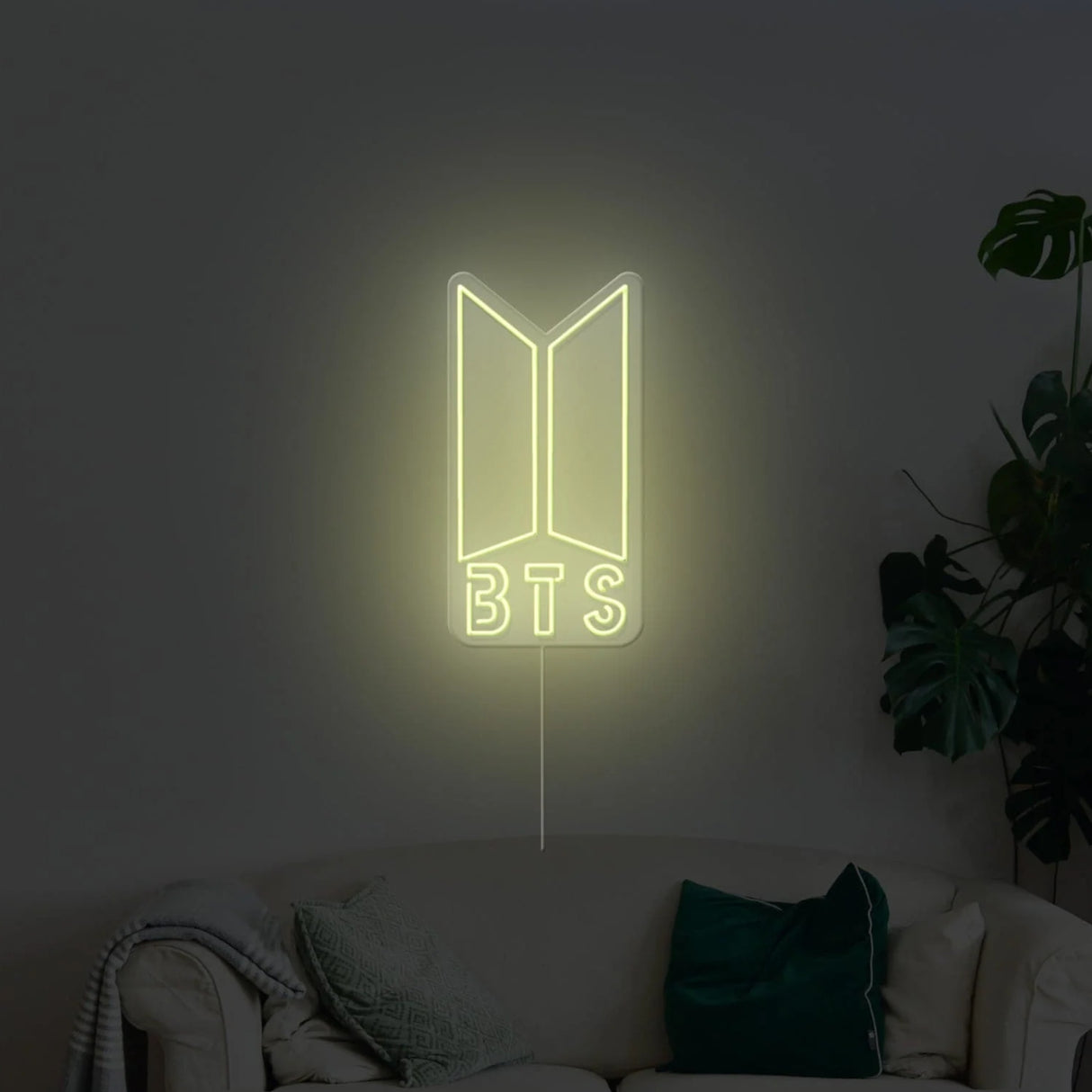 BTS Neon Sign