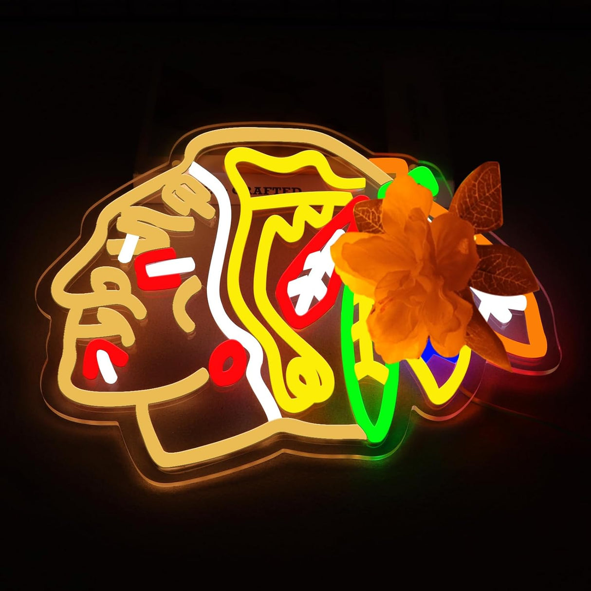 Ice Hockey Neon Signs for Wall Decor Neon Lights for Bedroom Led Business Signs