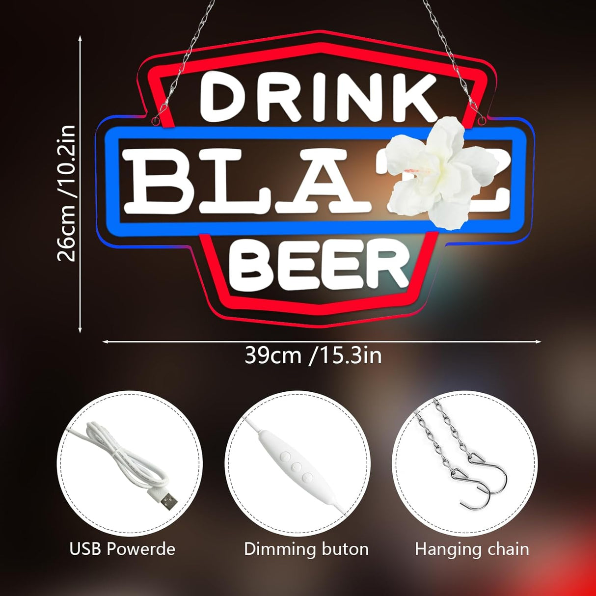 Beer Neon Signs for Wall Decor Neon Lights