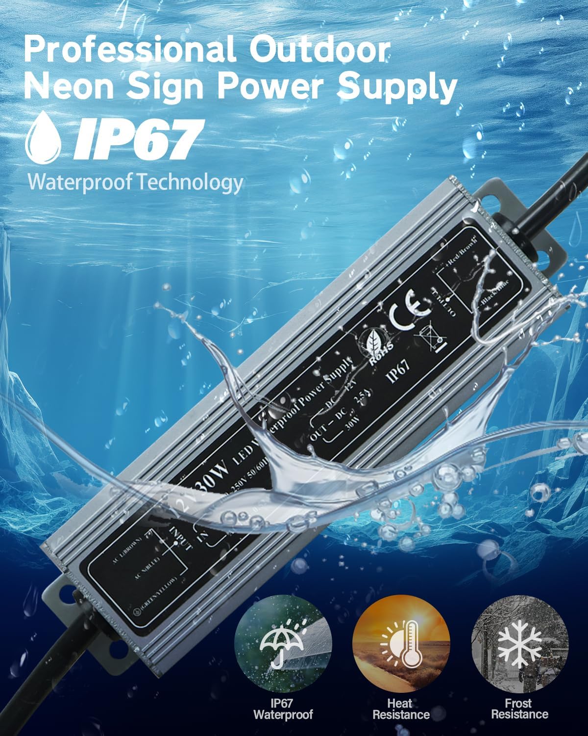 Professional Outdoor Custom Neon Sign for Business