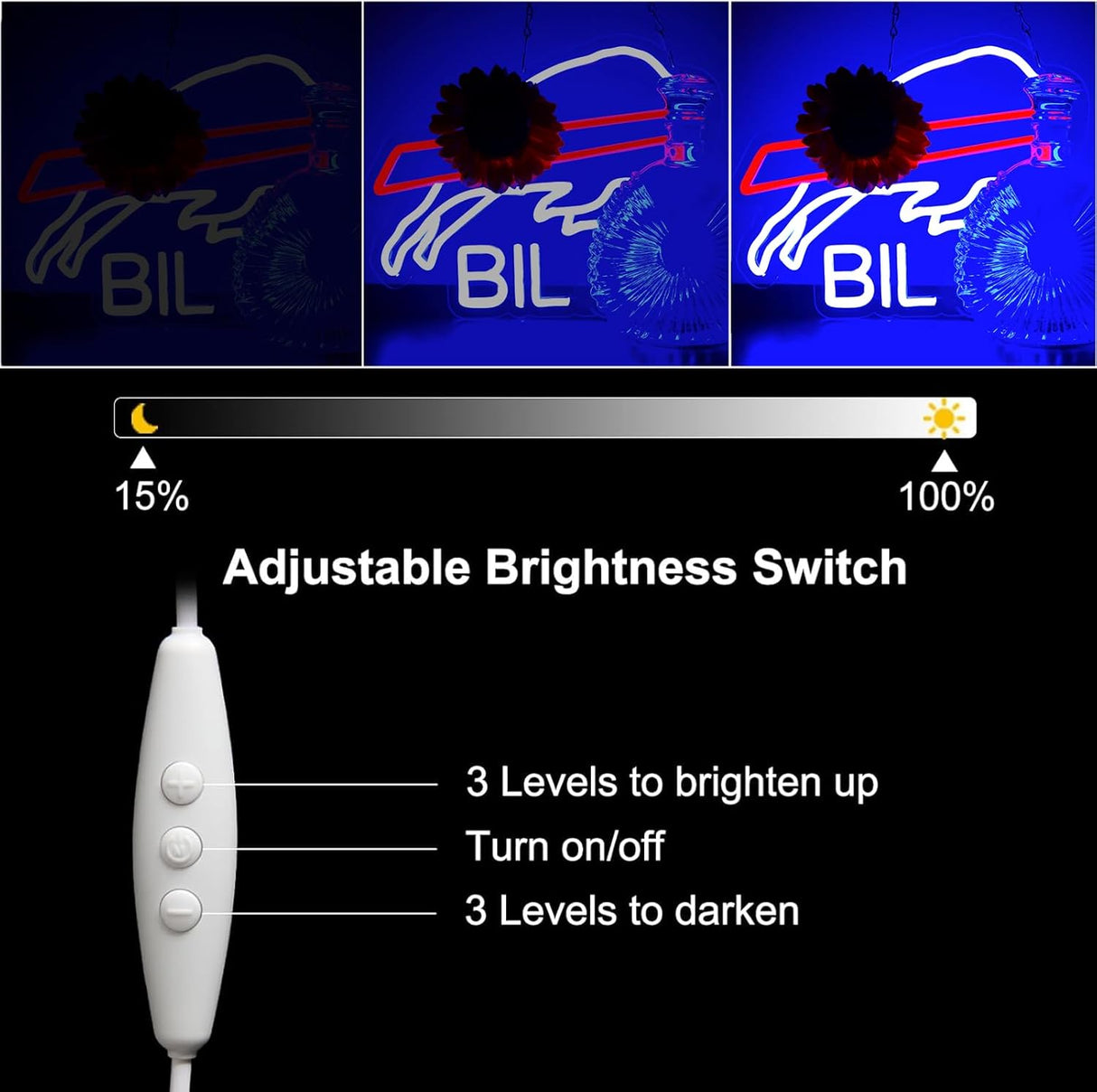 Football Neon Signs for Wall Decor Football Neon Lights for Bedroom Led Signs