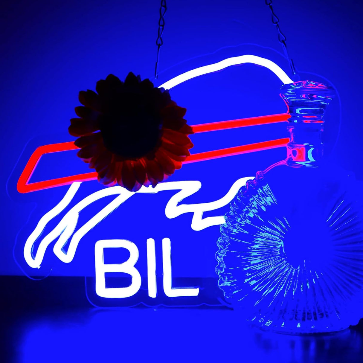 Football Neon Signs for Wall Decor Football Neon Lights for Bedroom Led Signs