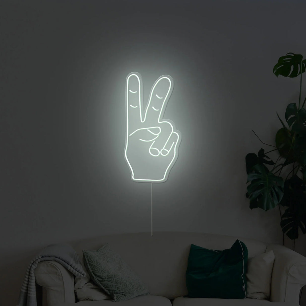 Peace Neon Sign