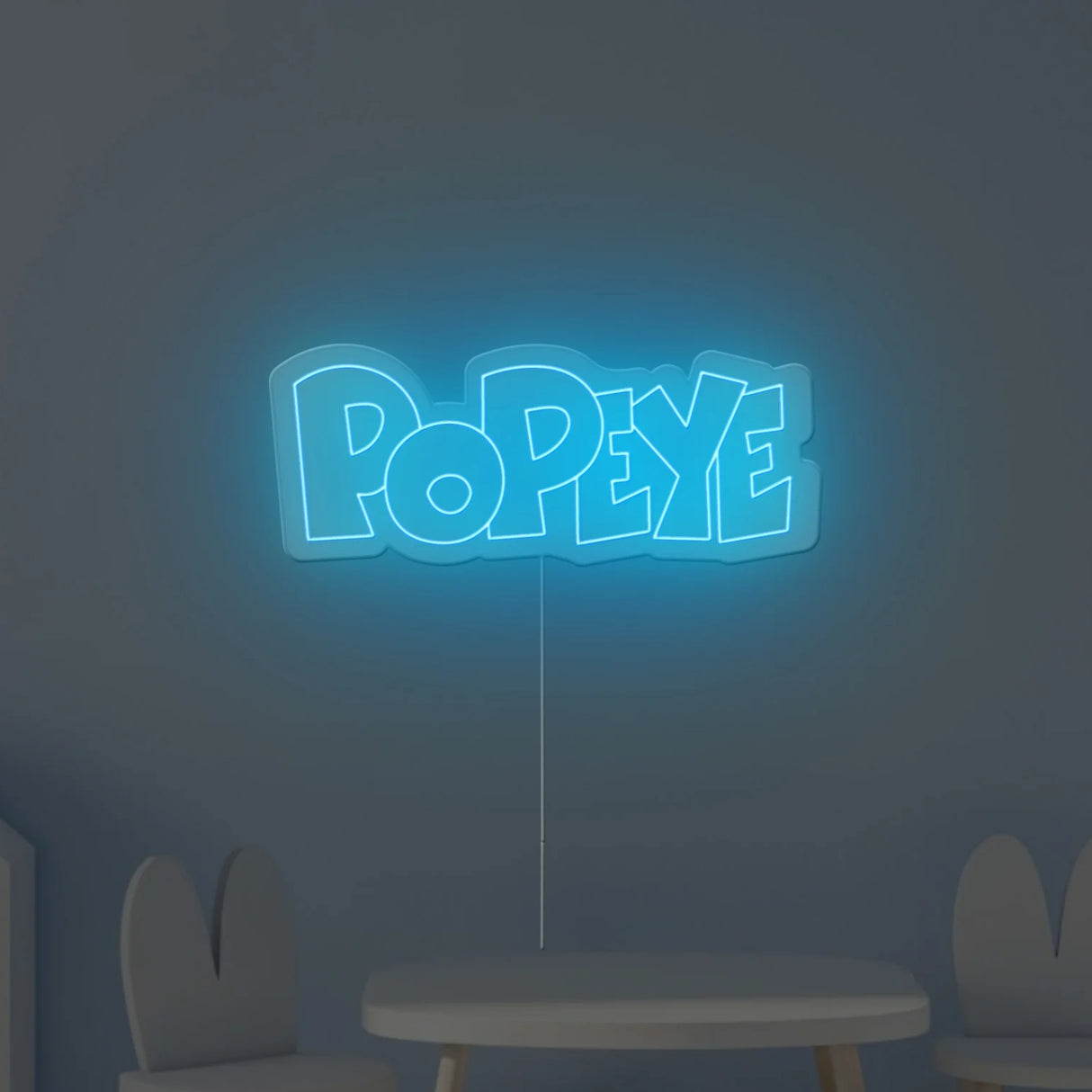 Popeye Neon Sign